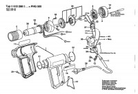 Bosch 0 603 268 042 PHG 500 Hot Air Gun 240 V / GB Spare Parts PHG500